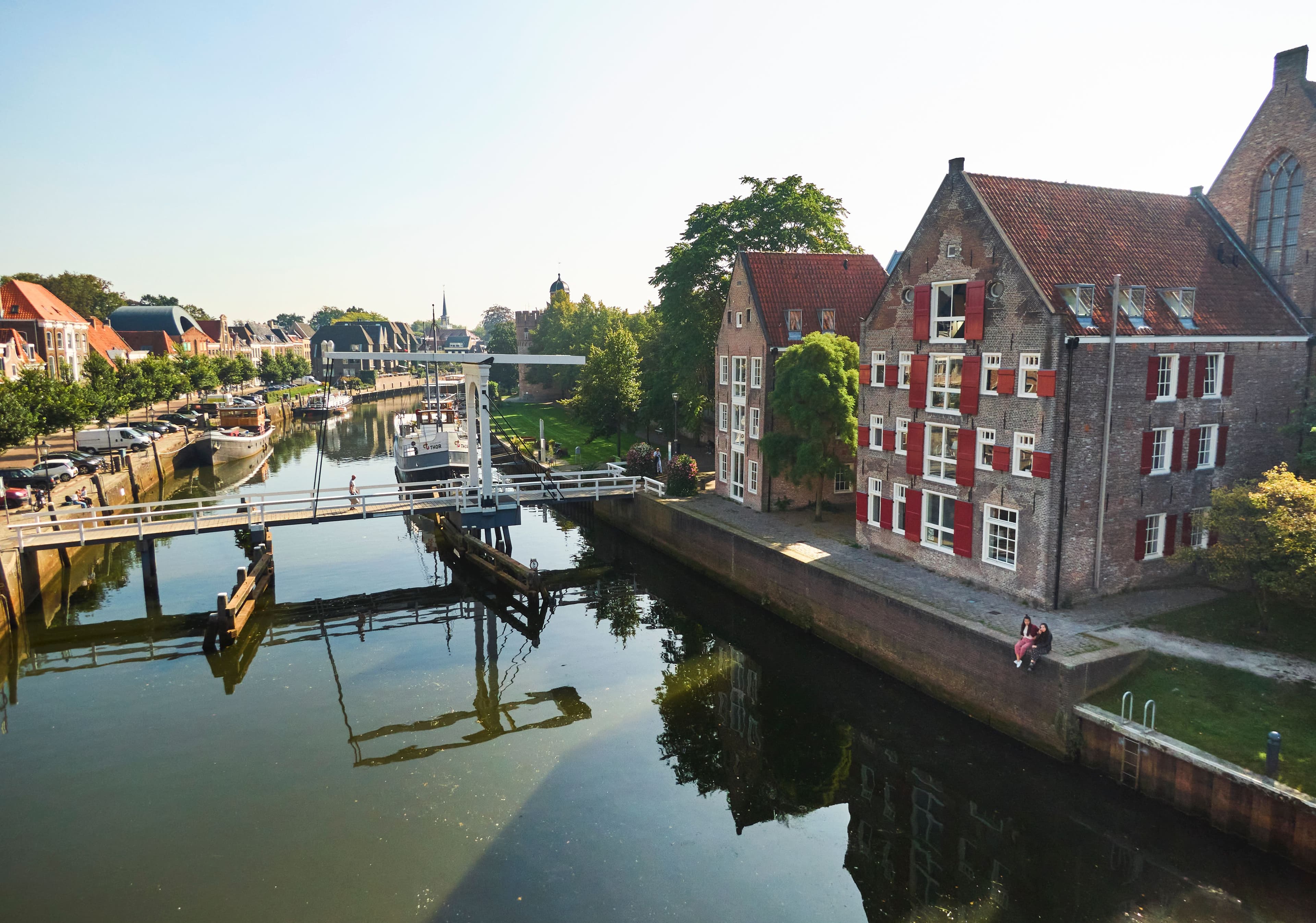 Zwolle Hanzestad Thorbeckegracht Drone ©MarketingOost Gijs Versteeg.jpg